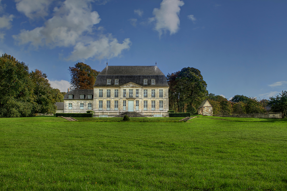 Manor House in Park Landscape